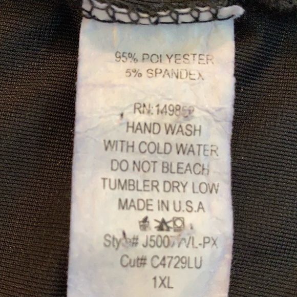 MODERN KIWI Black Crushed Velvet Maxi Kimono with Pockets, Size 1X - Picture 7 of 8